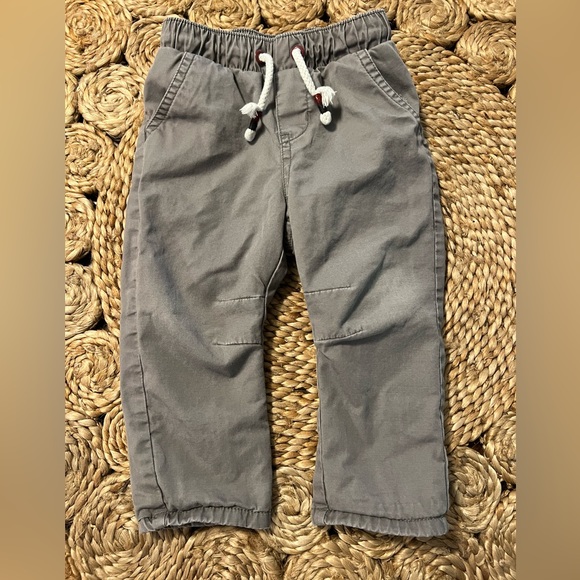 Grey Drawstring Boys Pant - Picture 3 of 4